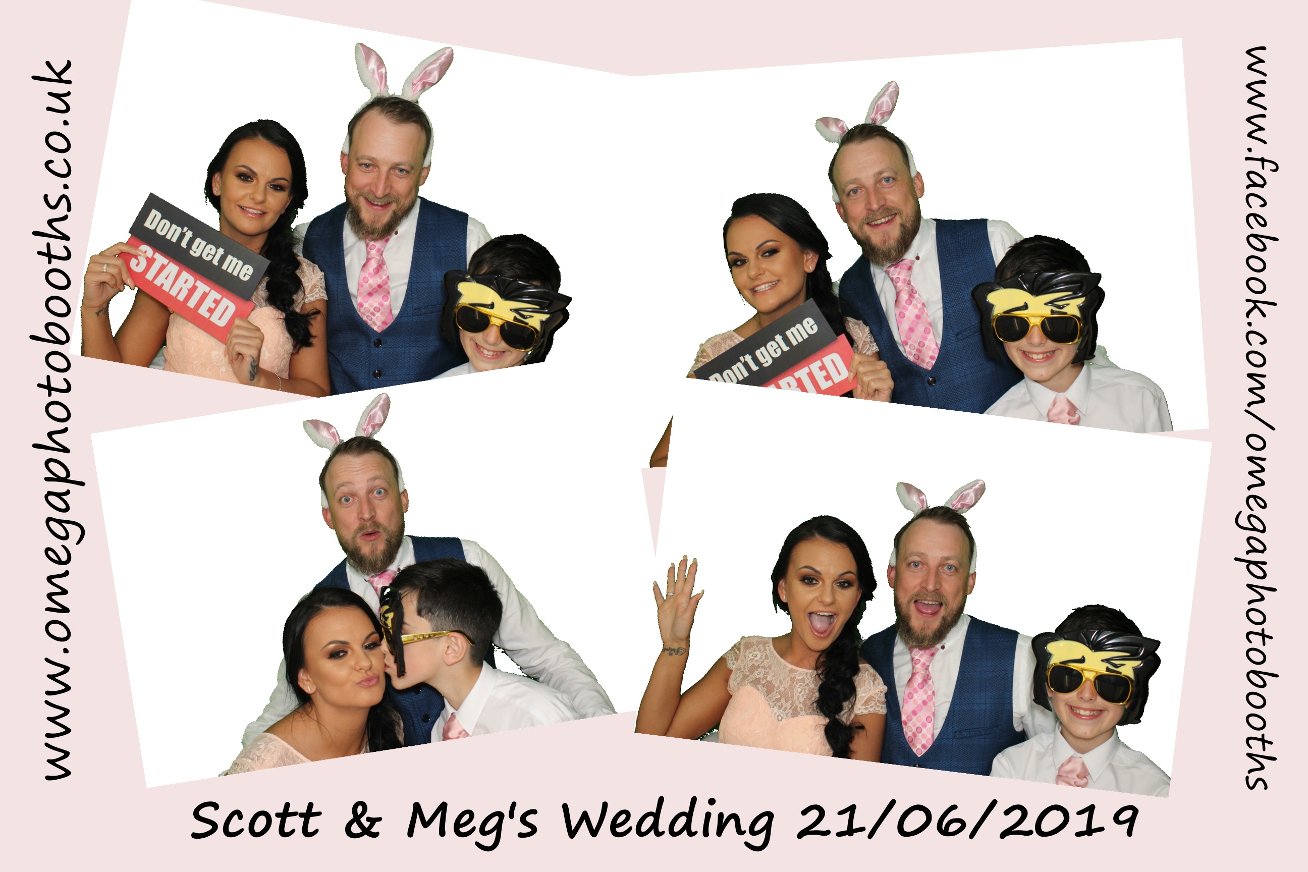 Scott and Meg’s wedding | View more photos from the event at gallery.omegaphotobooths.co.uk/u/Omega-Photobooths/Scott-and-Meg’s-wedding